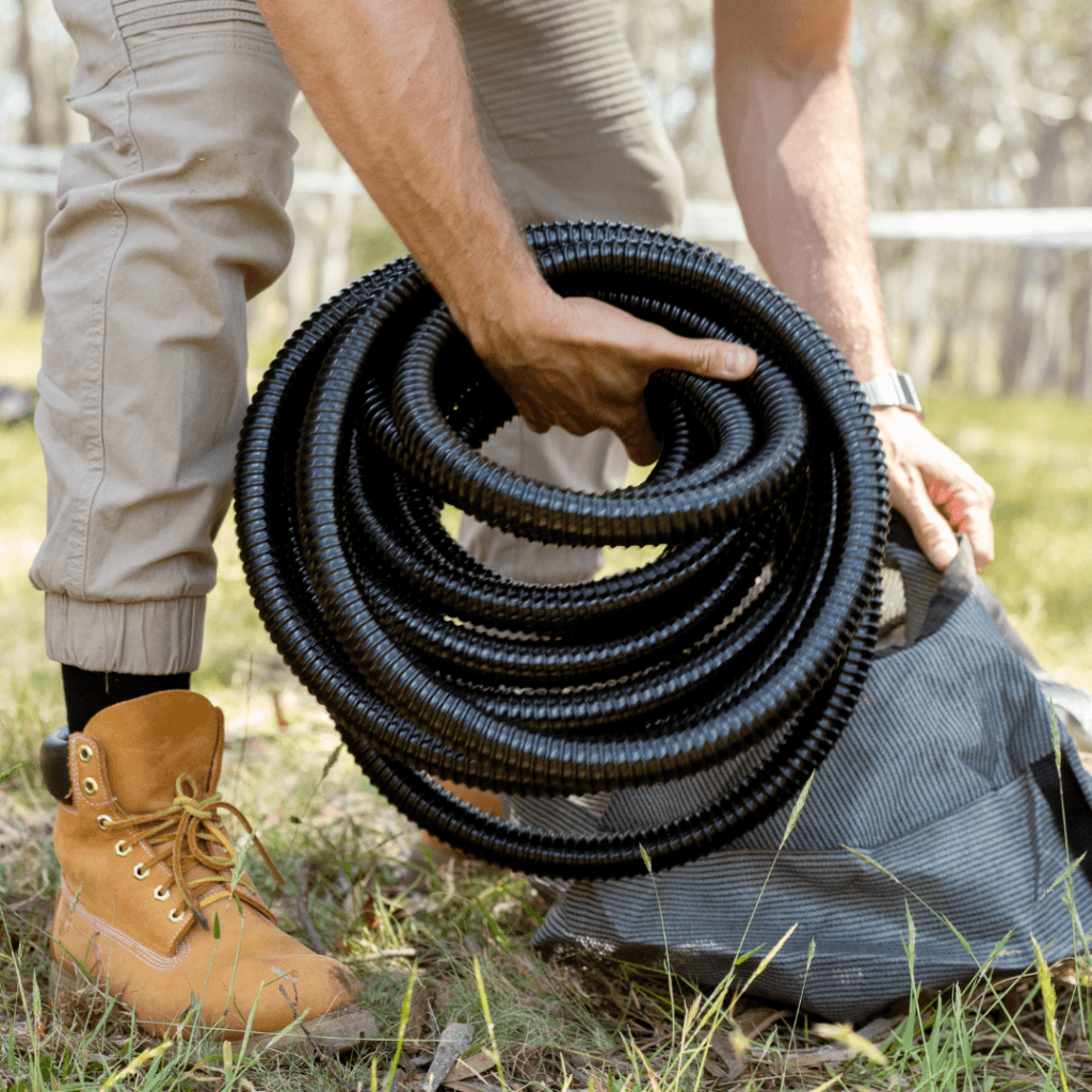 Supex Caravan Sullage Hose - 25mm diameter, 10M