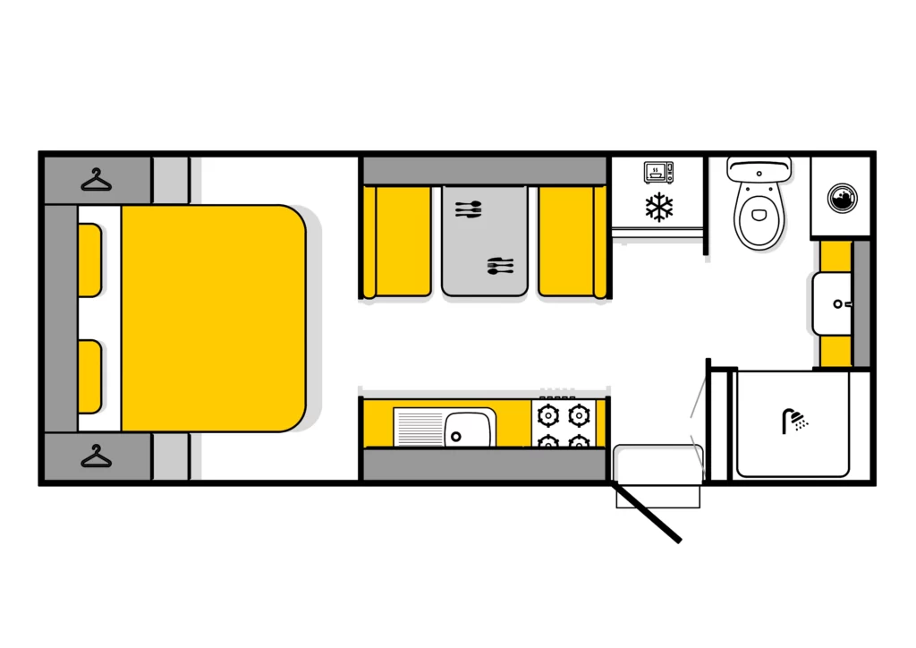Gravity 18'6" RD KD floor plan