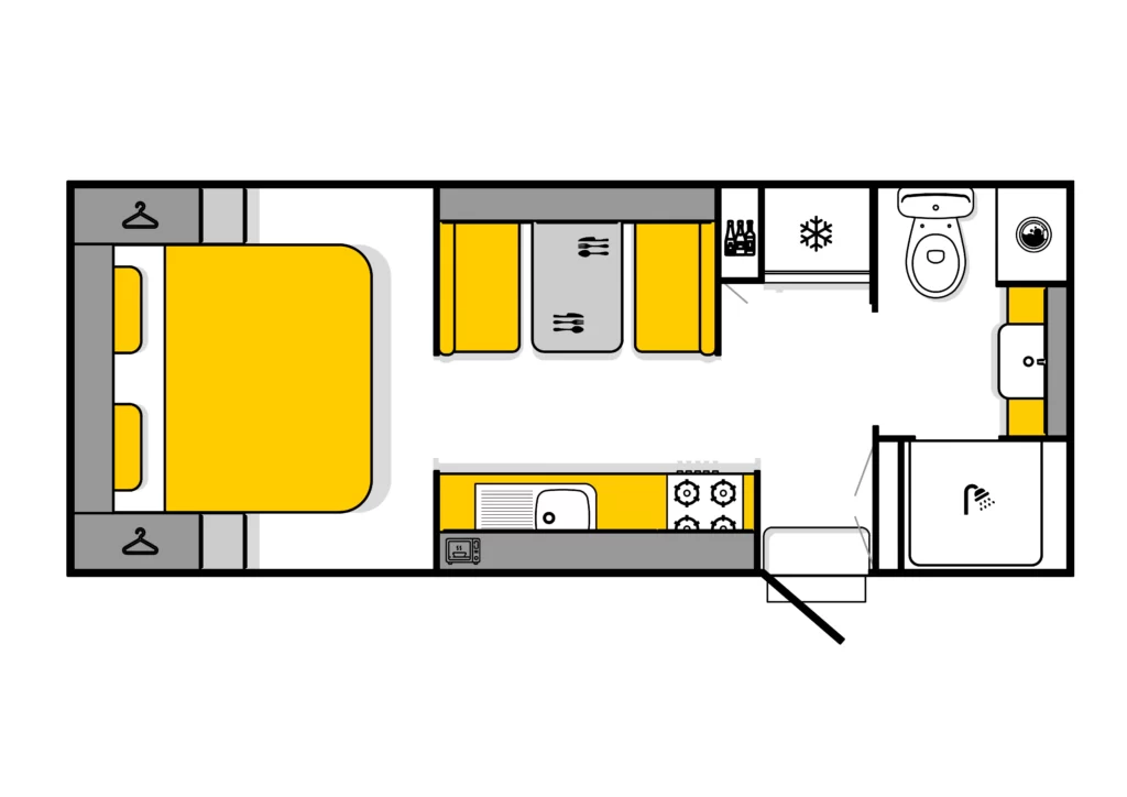 Gravity 19'6" RD KD floor plan
