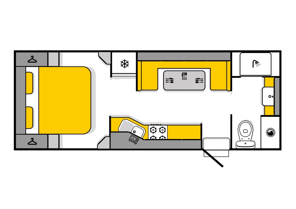 Xplora 20'6" RD AKD floor plan