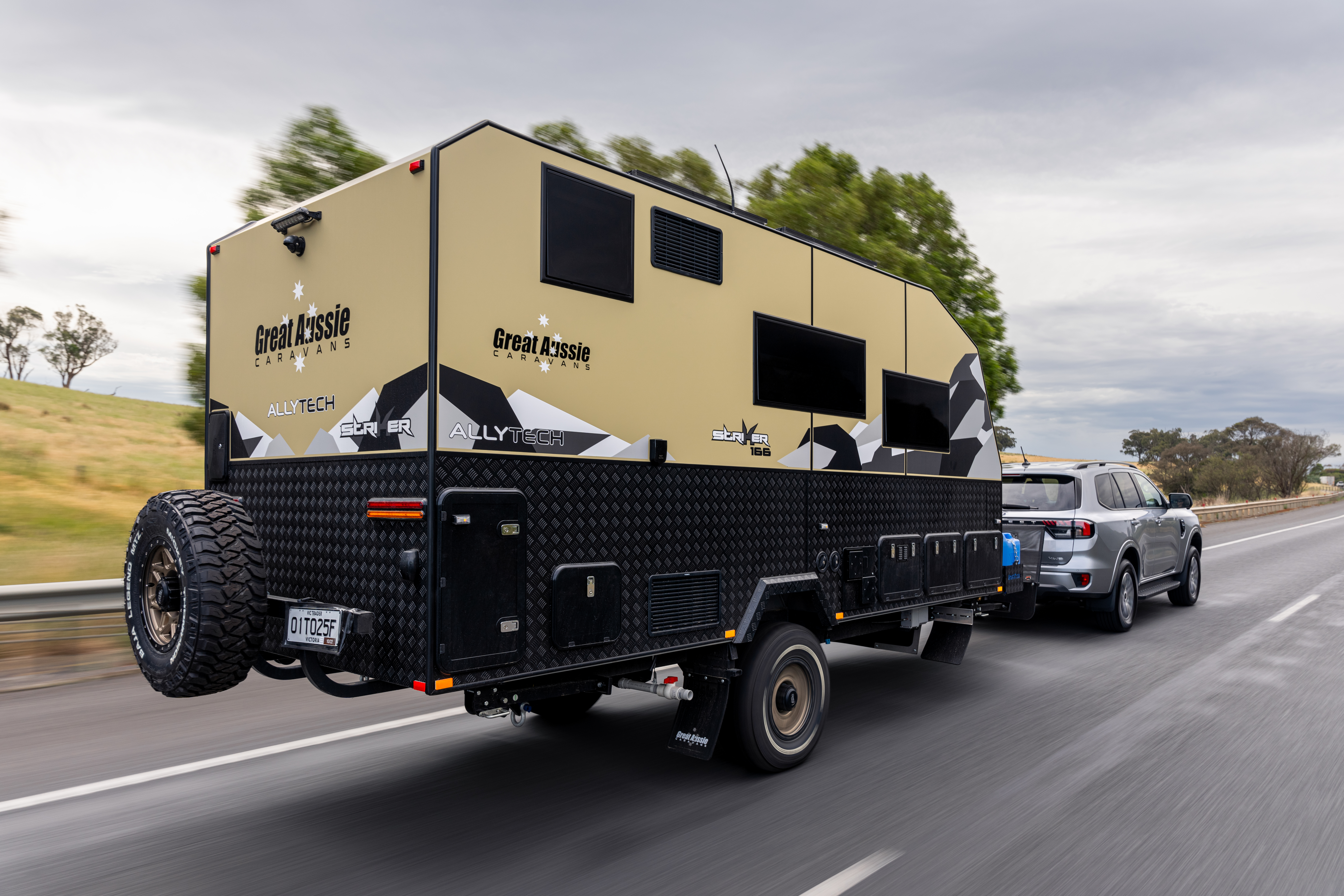 Great Aussie Striker on highway